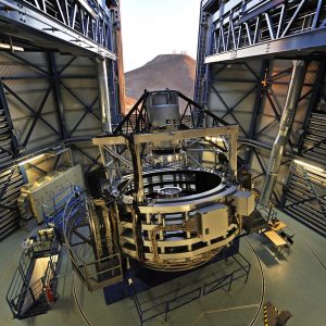 The 4MOST upgrade of the VISTA telescope will make it the world’s most powerful system for measuring galaxy redshifts. Credit: G. Hüdepohl (atacamaphoto.com)/ESO