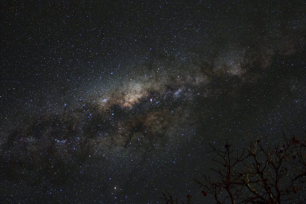 The centre of the Milky Way by Derby District High School student Sarah White.