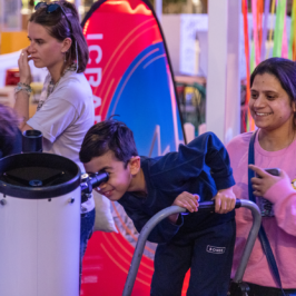 Sidewalk Astronomy at Yagan Square